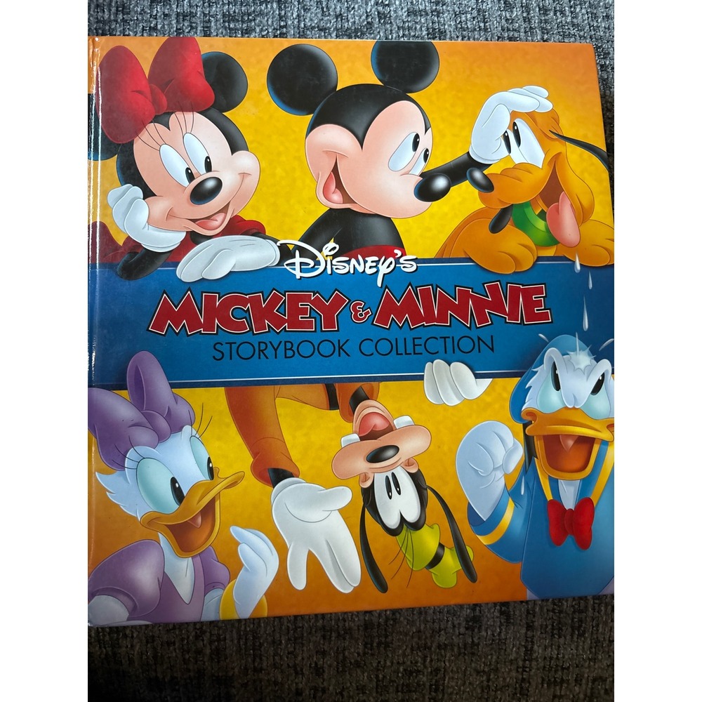 Disney Mickey & Minnie Storybook Collection Hardcover 18 Stories 2023 3rd Ed
